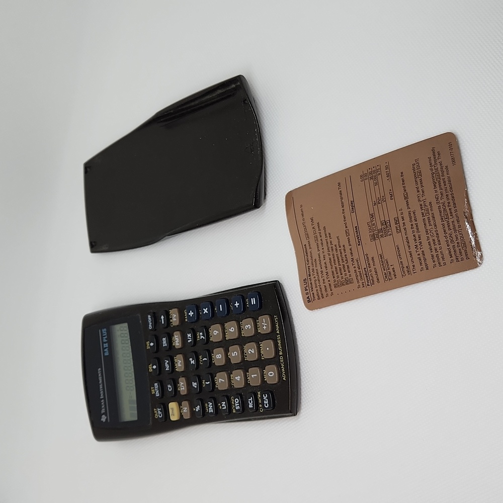 Texas Instruments BA II Plus Professional Advanced Business Analyst Calculator - Picture 4 of 7